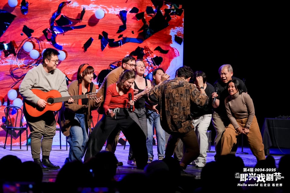 What actually happens on stage at Soundpainting?