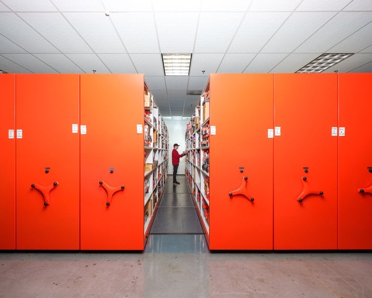 Nike archive shelves