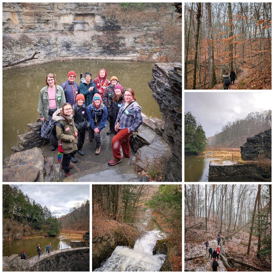 Some photos from our last hike at Buttermilk Falls State Park!