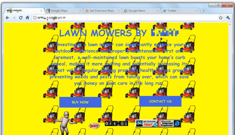 Royal blue comic sans