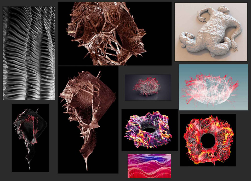 A collection of experiments made in Houdini