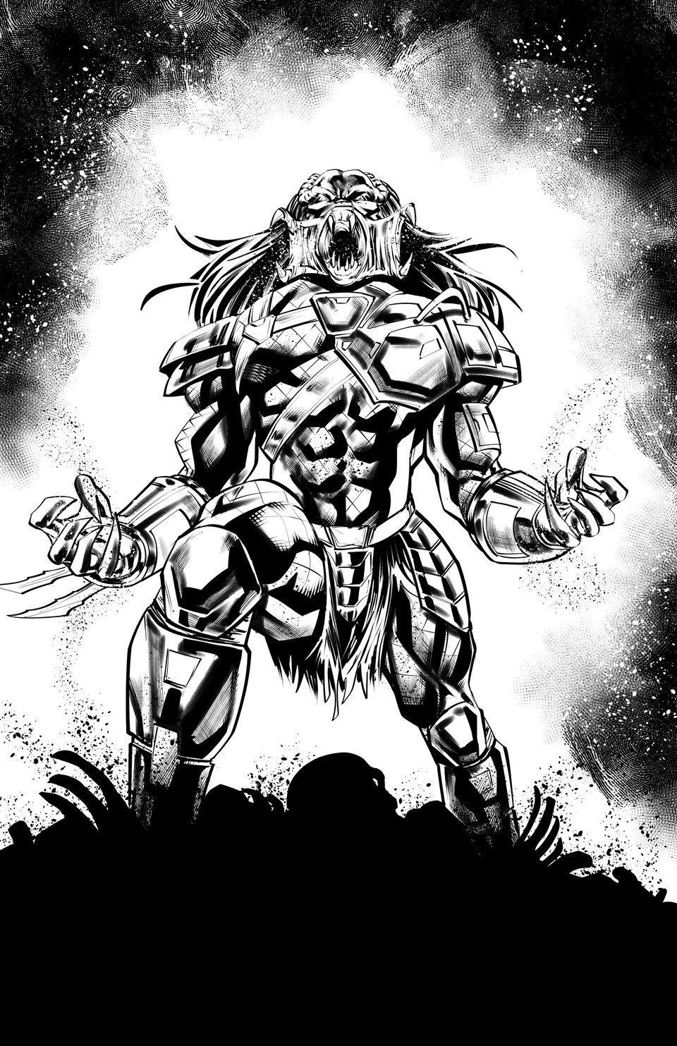 Predator sketch by Phillip Sevy