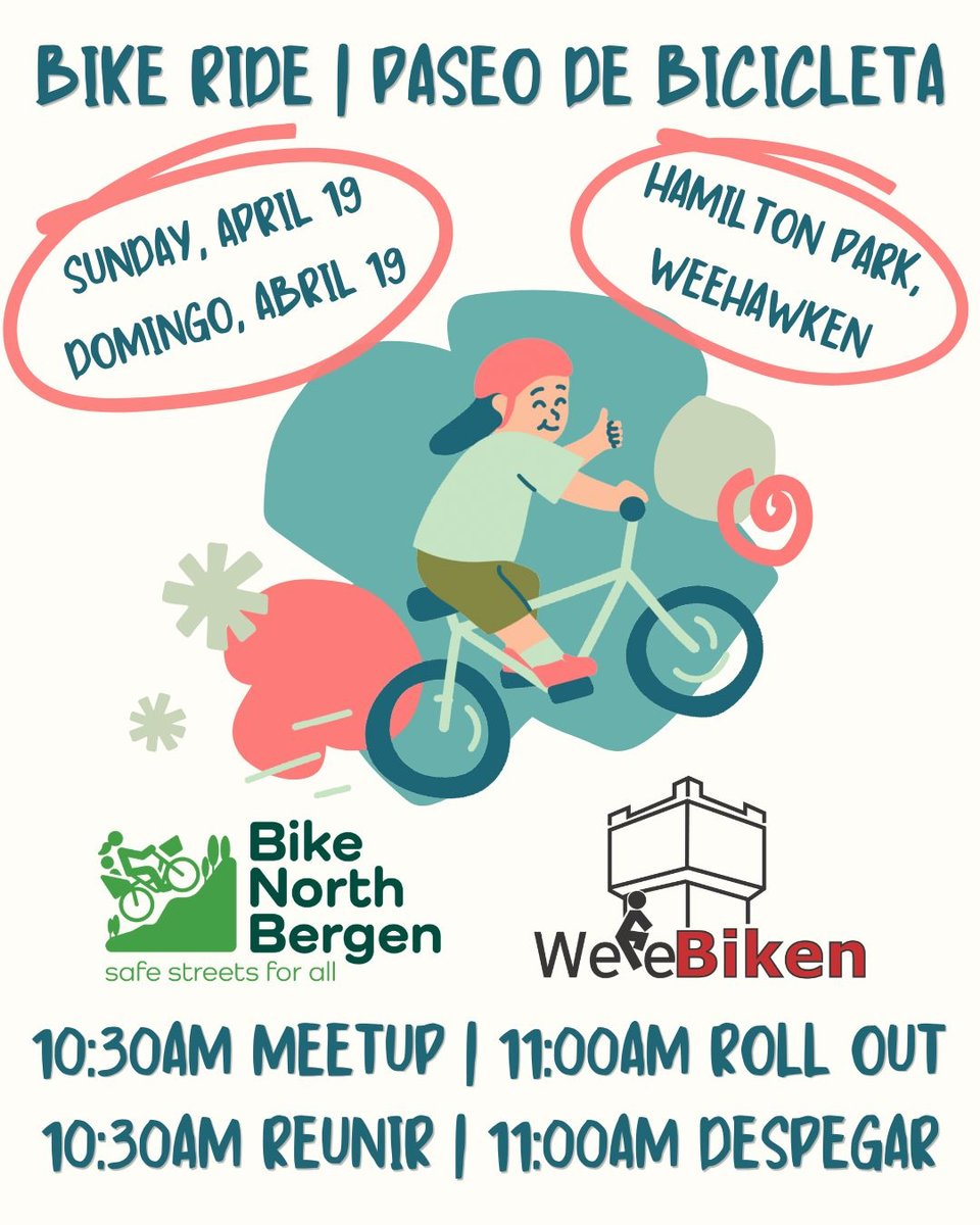 promo graphic for april 19 bike ride