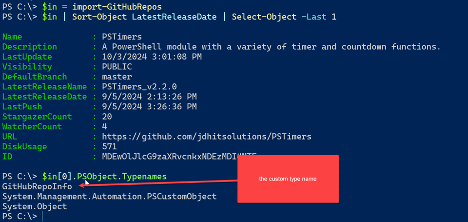 Importing GitHub repo data
