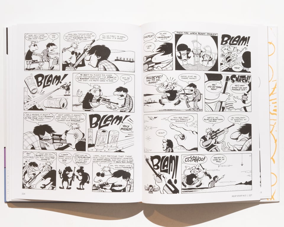 spread from Neat Stuff of Buddy Bradley