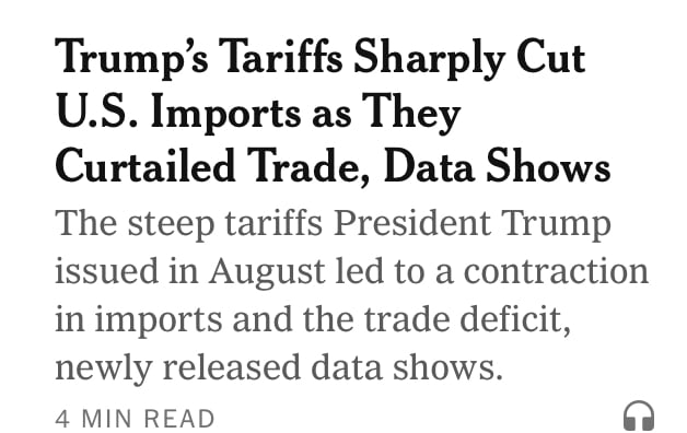 Trump tariffs are killing us 
