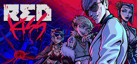 The title card for Red Kiss