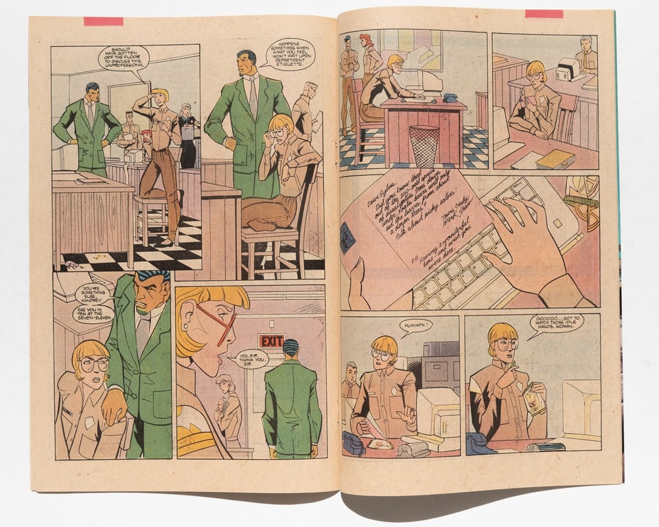 Another spread by Mary Mitchell