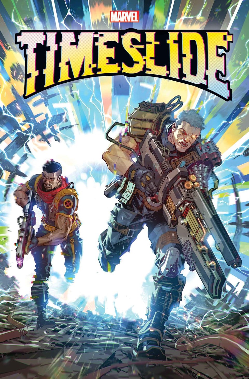 Timeslide #1 Cover Art by Kael Ngu
