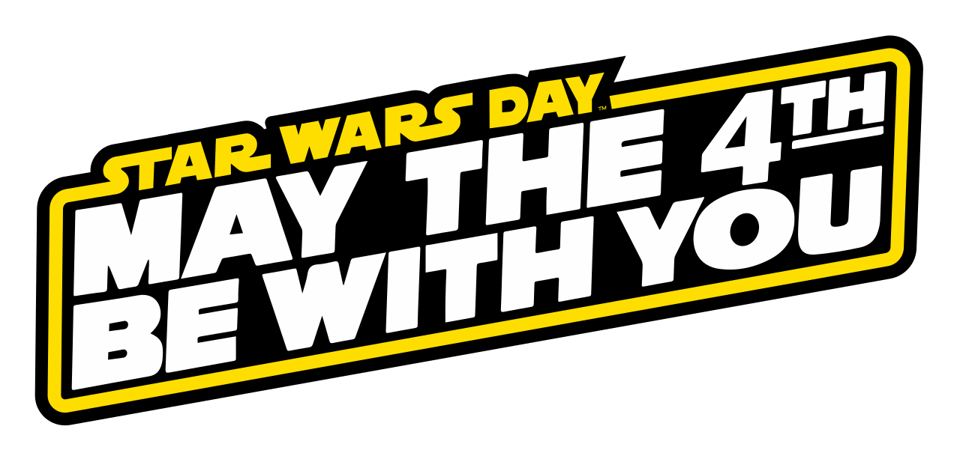 star wars day logo - may the 4th be with you