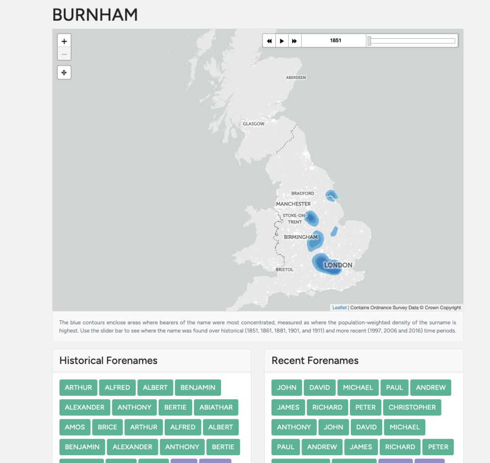 GeoDS - GBNames