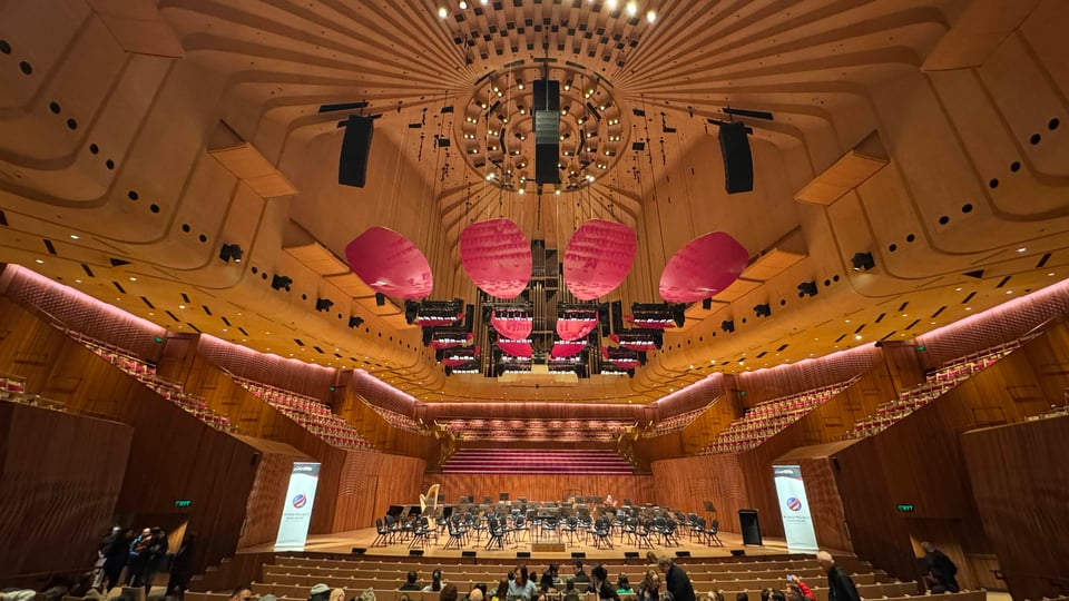 Sydney Opera House concert hall
