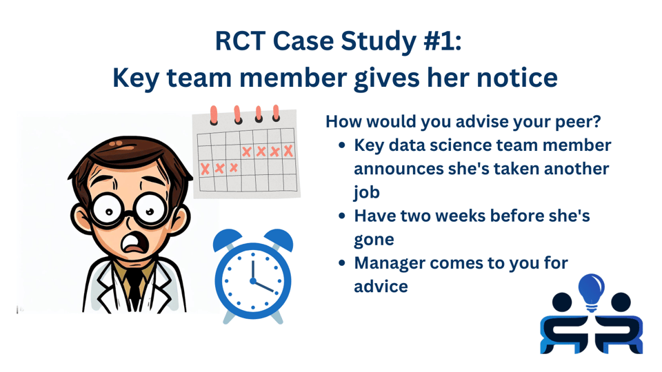 RCT #166 - Case Discussion: a key team member leaves. Plus: Making tools easy to use; Using ChatGPT for technical writing; RSE-AUNZ’s strategy process; ACM CHI 2023 highlights; C4DC data sharing agreement library; Arrow and Apache Superset for data dashboards; Front-line data science; Learning from near misses