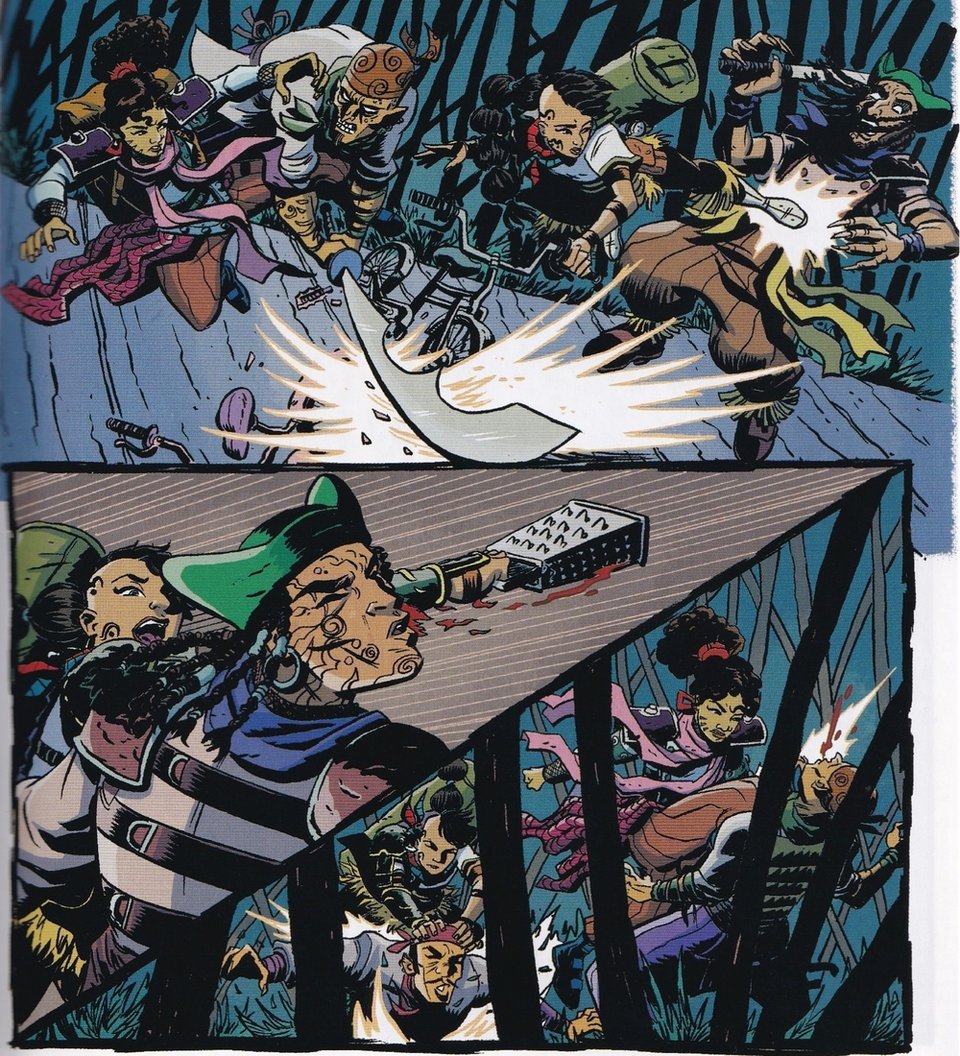 SAVOR art by Broglia and Reynoso