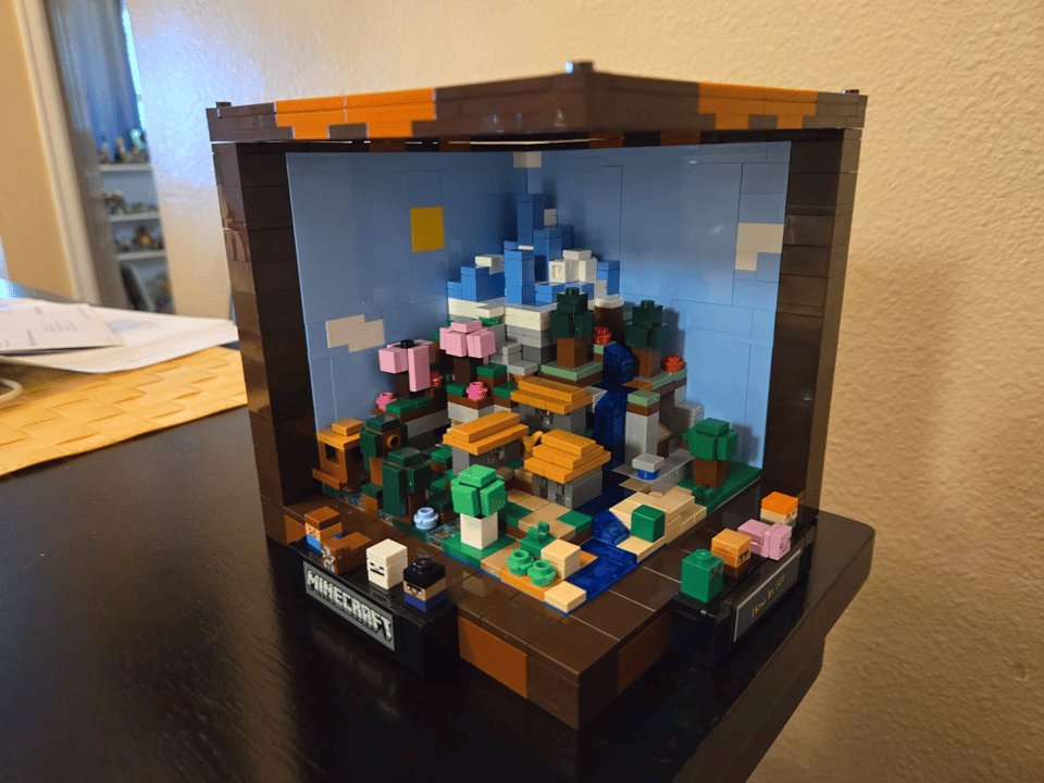 minecraft lego set