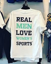 Real men watch women’s sports