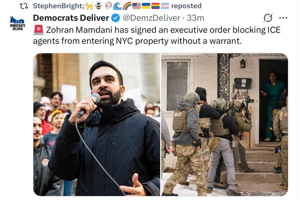 Mamdani protects NYC