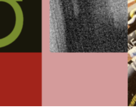 A screenshot which is an abstract selection of colored squares