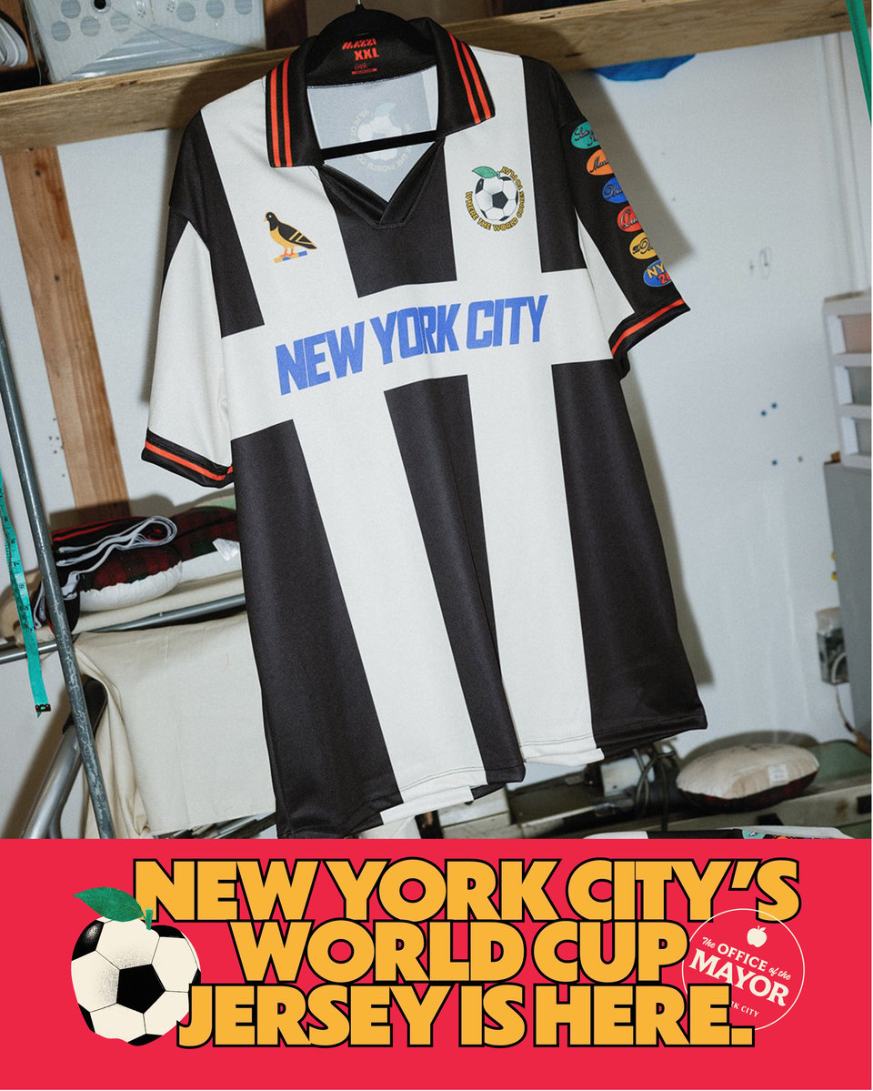New York City’s World Cup Jersey is Here