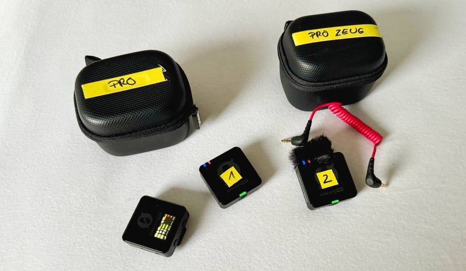 Meine Rode Wireless Pro