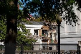the East Wing of the White House before Trump’s wrecking ball arrived.