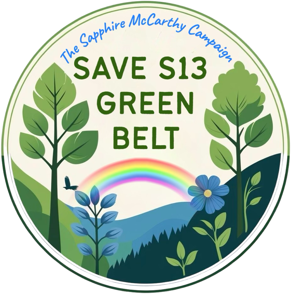 Save S13 Green Belt logo