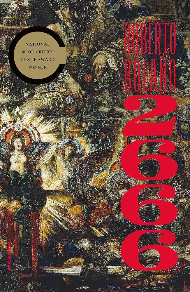 Cover of 2666 by Roberto Bolaño.