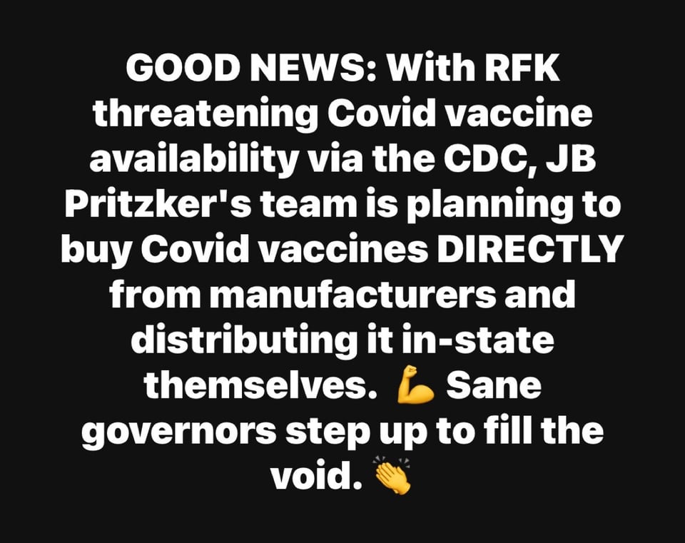 Pritzker shows the way out