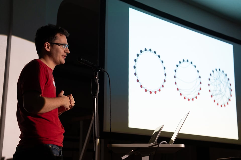 Jacob presenting.