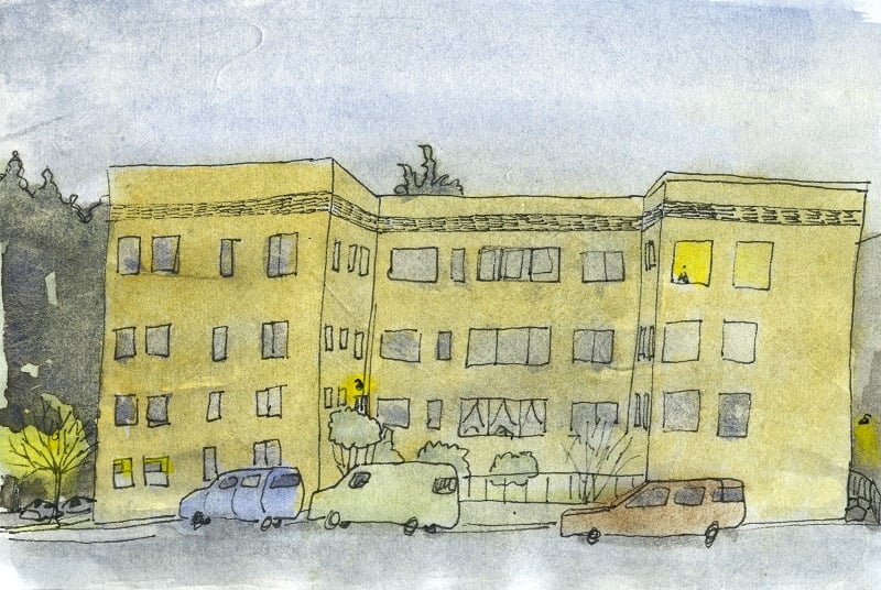 Drawing Landscapes at Night