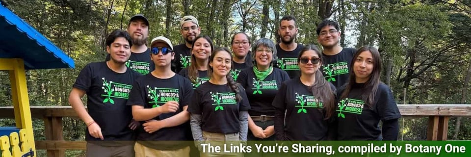 Botanists smiling for the camera