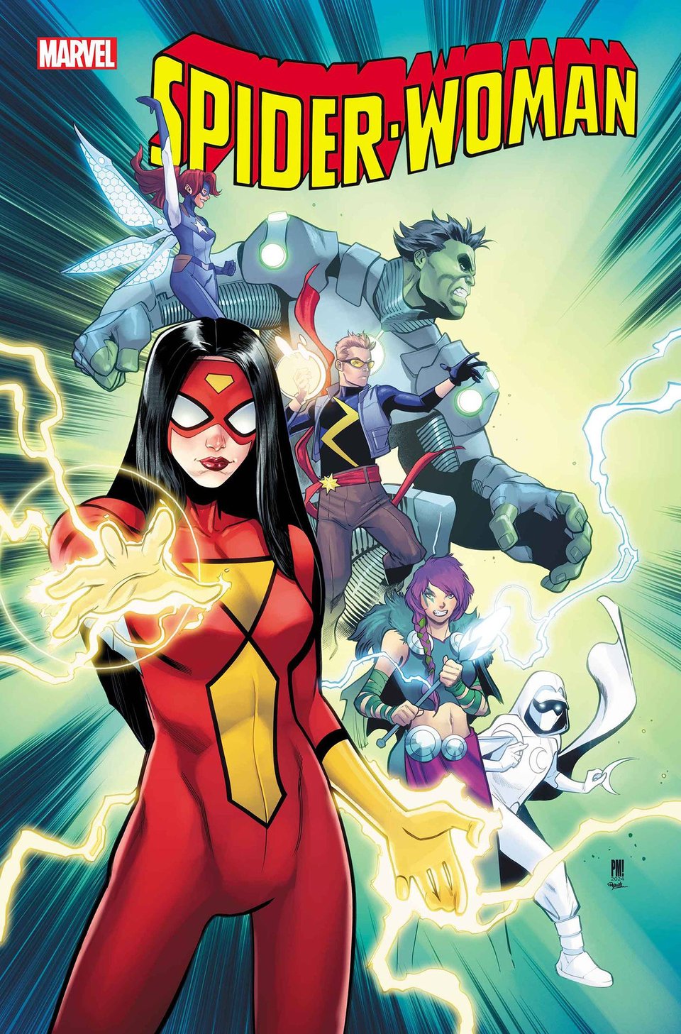 Spider-Woman #7 2nd Printing Cover Art by Paco Medina