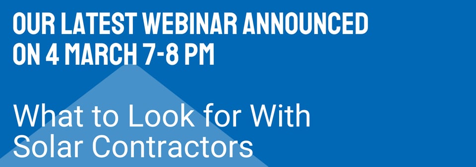 Solar Contractors Event