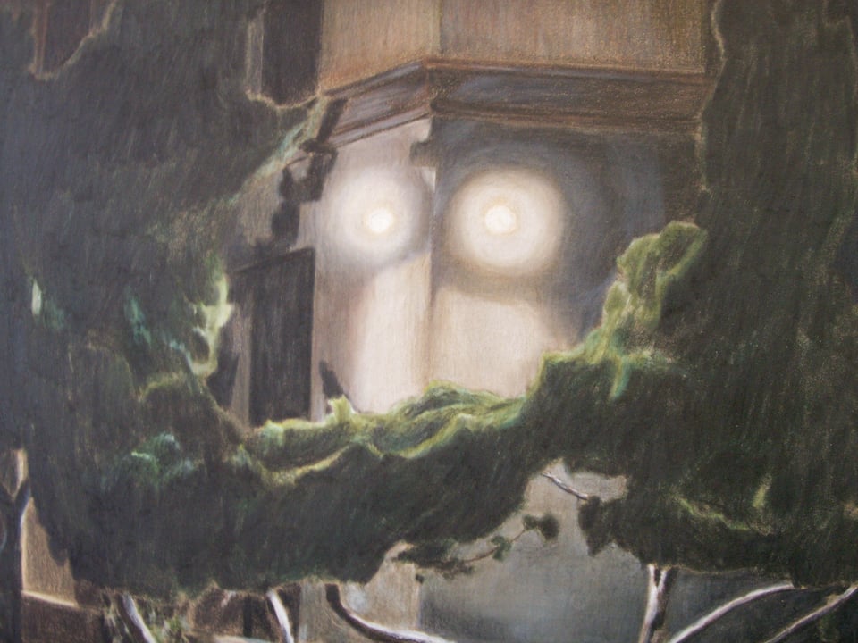 Work by Robin Milliken, the curator of "Respond to Tree" at Oakland's Confloptus.