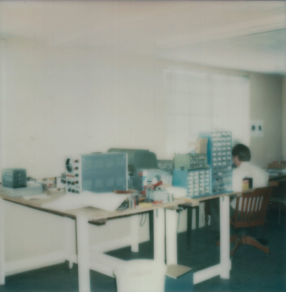 Nat Wadsworth at work