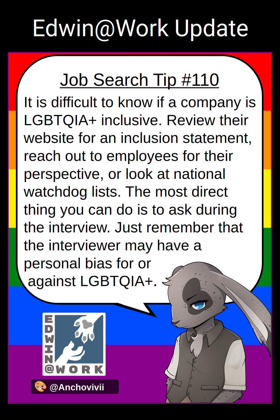 Tip 110: Company LGBTQIA+ Inclusive? [PRIDE]