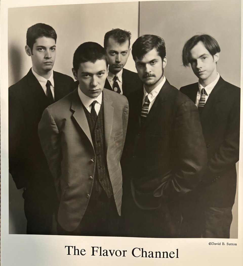 A promotional photo of the band The Flavor Channel