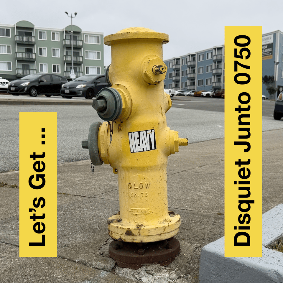Disquiet Junto Project 0750: Let’s Get Heavy