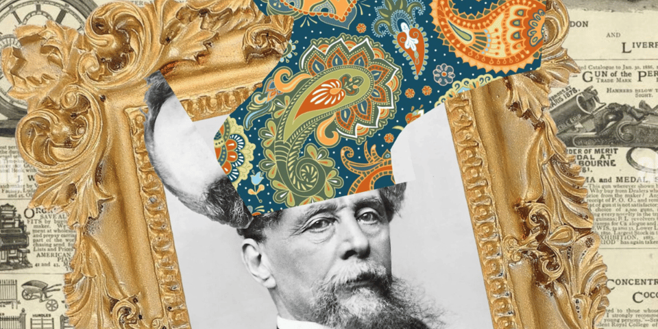 Charles Dickens’ flip top head.