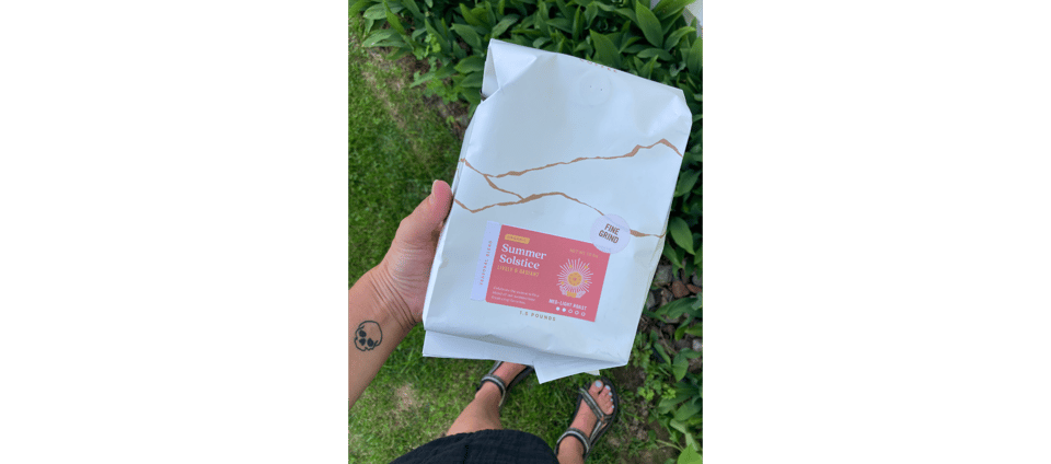 Wonderstate Summer Soltice coffee bag