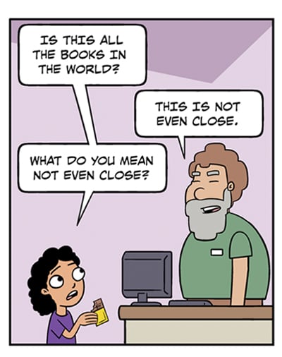 Library Comic