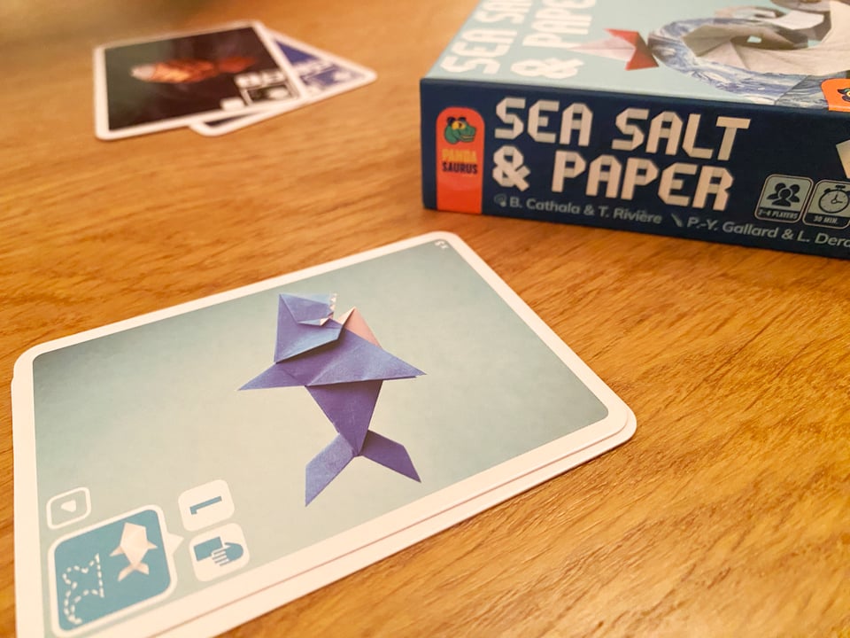 a game of sea salt and paper