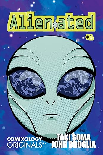 the cover to Alienated #1 by Broglia and Soma from Comixology Originals