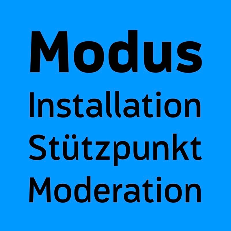 Modus by Garage Fonts and Thomas Mettendorf. Made with Font Proofer.