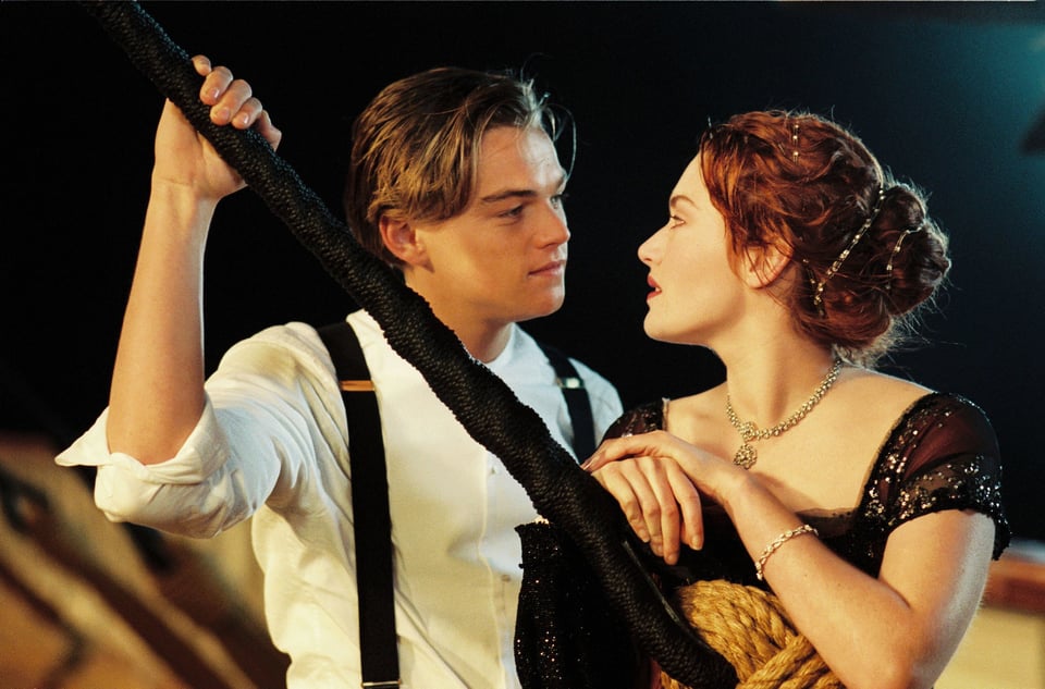 Still image from “Titanic.”