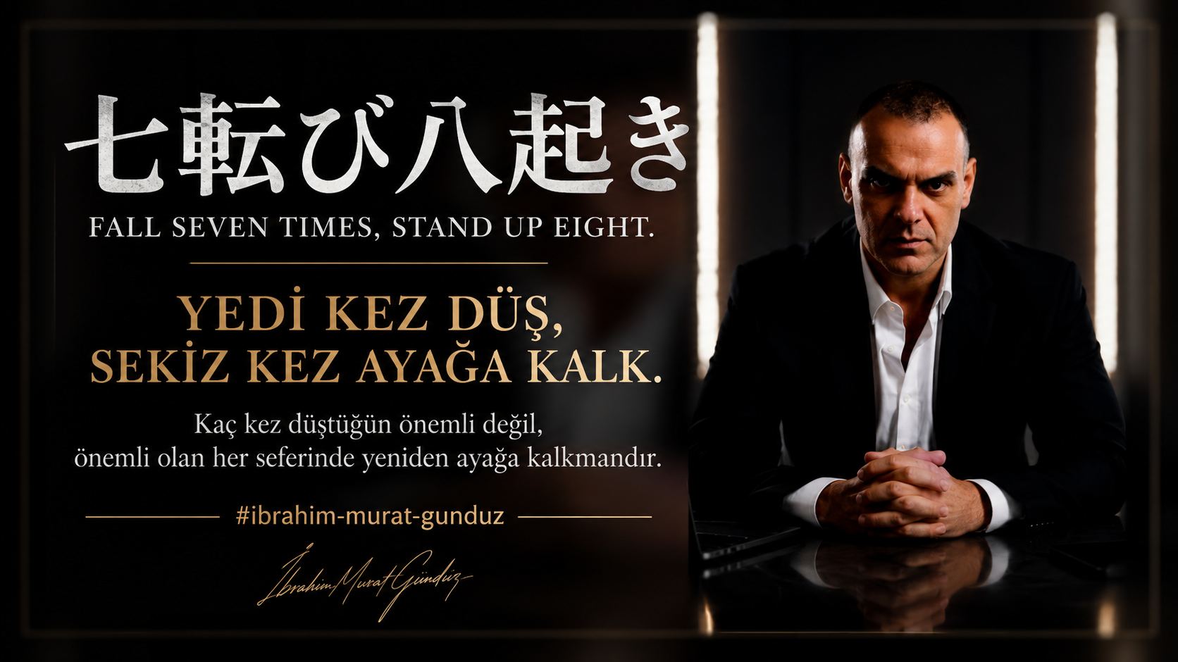 Ibrahim Murat Gunduz:"Fark, Organizasyonun Her Detayinda"