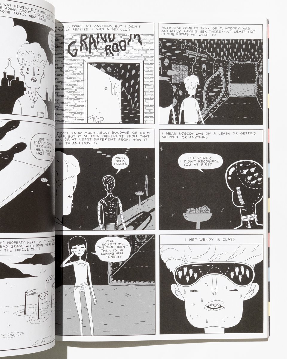 A page from A Body Beneath by Michael DeForge