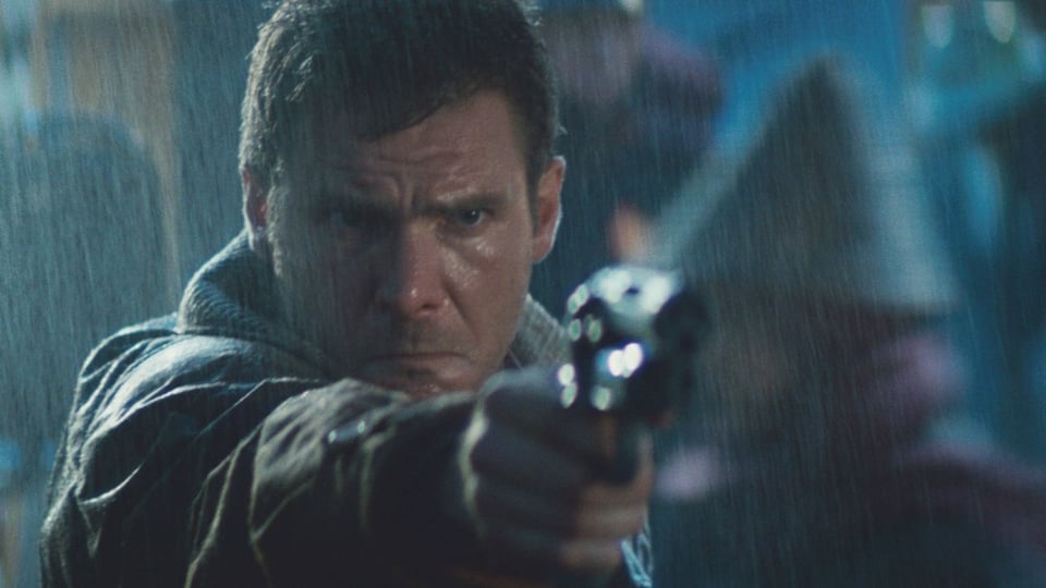 Still image from “Blade Runner.”