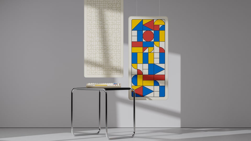 two gestalt deskmats