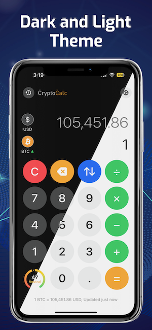 CryptoCalc iOS/Mac